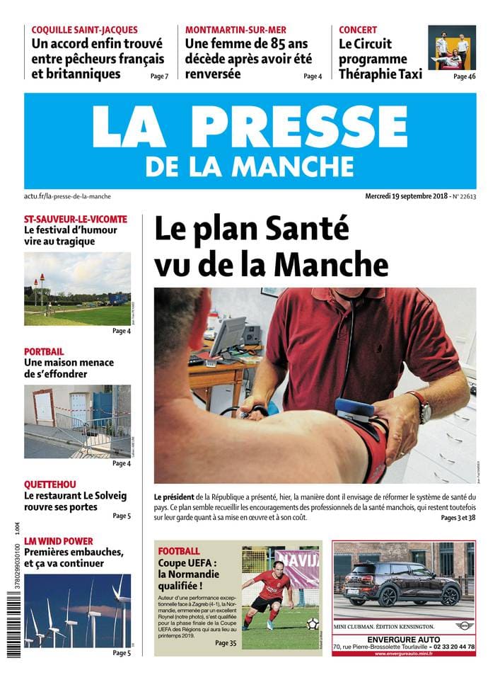 la presse de la manche