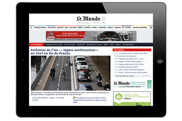 le monde iPad le monde iPad